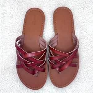 Universal Threads Strappy Slide Flat Sandal